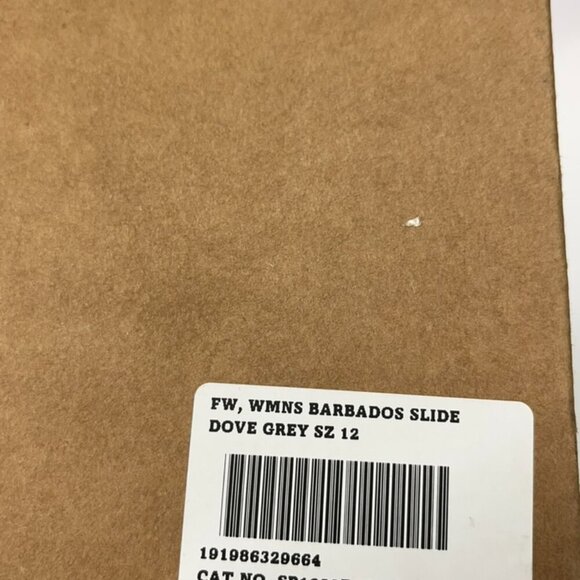 New in Box Spenco Women's Barbados Slide Mule in Dove Grey Size 12 - Picture 6 of 6